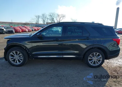 2023 Ford Explorer Xlt z USA, uszkodzony, nr VIN 1FMSK8DH6PGC33797